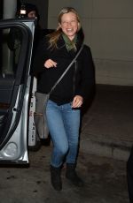 AMY SMART Out for Dinner at Craig