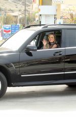 ANA BRAGA at a Gas Station in Calabasas 02/27/2018