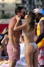 ANASTASIA ASHLEY in Bkini on the Beach in Miami 02/10/2018