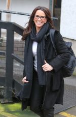 ANDREA MCLEAN Leaves ITV Studios in London 02/09/2018