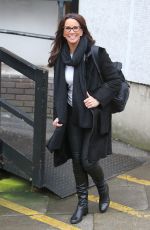 ANDREA MCLEAN Leaves ITV Studios in London 02/09/2018