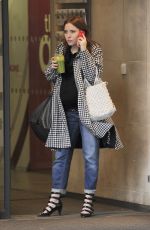 ANGELA SCANLON Leaves BBC Studios in London 02/05/2018