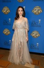 ANGELINA JOLIE at 2018 ASC Awards in Los Angeles 02/17/