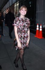 ANGOURIE RICE Arrives at Build Series in New York 02/21/2018