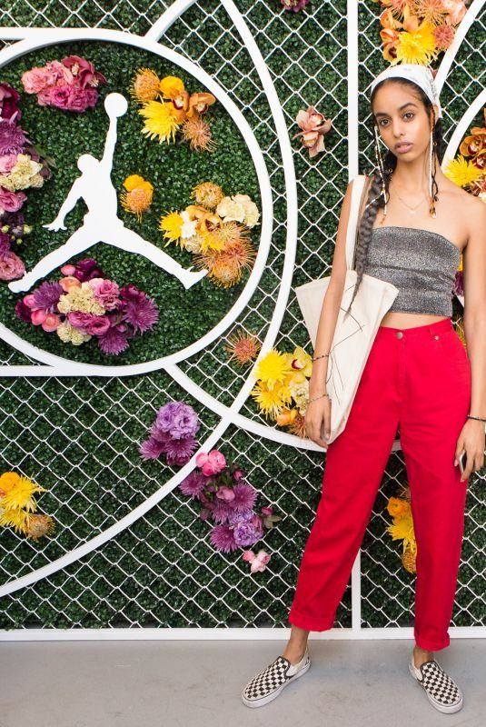 ANISA RAYAN at Revolve x Nike 1s Reimagined Pop-up Event in Los Angeles 02/16/2018