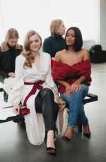 ANNA BARYSHNIKOV at Hellessy Show at New York Fashion Week 02/09/2018