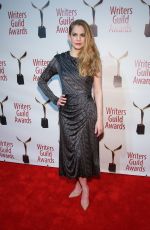 ANNA CHLUMSKY at Writers Guild Awards 2018 in Beverly Hills 02/11/2018