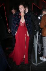 ANNA FRIEL Arrives at Warner Music Brits After-party in London 02/21/2018