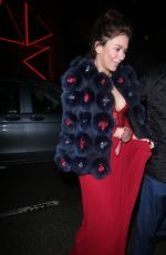 ANNA FRIEL Arrives at Warner Music Brits After-party in London 02/21/2018