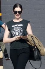 ANNE HATHAWAY Out and About in Los Angeles 02/06/2018