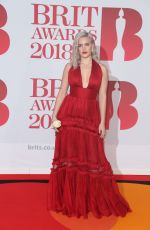 ANNE MARIE at Brit Awards 2018 in London 02/21/2018