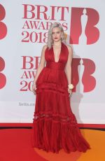 ANNE MARIE at Brit Awards 2018 in London 02/21/2018