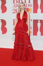 ANNE MARIE at Brit Awards 2018 in London 02/21/2018