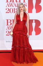 ANNE MARIE at Brit Awards 2018 in London 02/21/2018