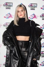 ANNE MARIE at VO5 NME Awards 2018 in London 02/14/2018