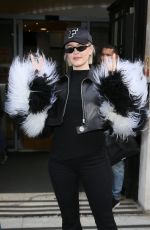 ANNE MARIE Leaves Chris Evans Breakfast Show in London 02/23/2018