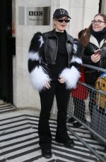 ANNE MARIE Leaves Chris Evans Breakfast Show in London 02/23/2018