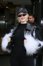 ANNE MARIE Leaves Chris Evans Breakfast Show in London 02/23/2018
