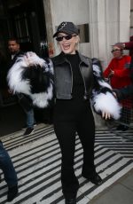 ANNE MARIE Leaves Chris Evans Breakfast Show in London 02/23/2018