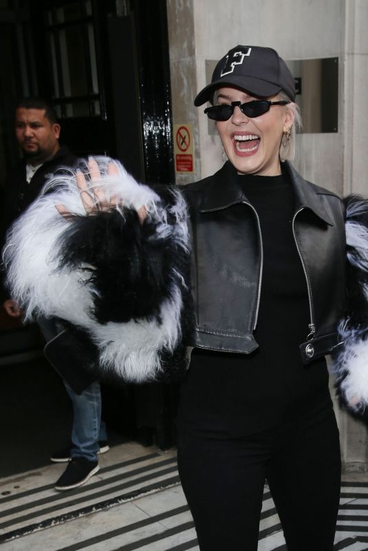 ANNE MARIE Leaves Chris Evans Breakfast Show in London 02/23/2018