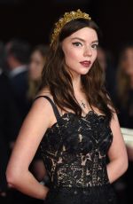 ANYA TAYLOR-JOY at BAFTA Film Awards 2018 in London 02/18/2018