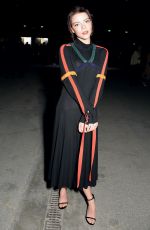ANYA TAYLOR-JOY at Burberry Fashion Show in London 02/17/2018