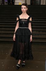 ANYA TAYLOR-JOY at Christopher Kane Show at London Fashion Week 02/19/2018
