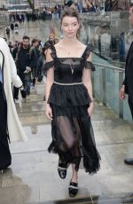 ANYA TAYLOR-JOY at Christopher Kane Show at London Fashion Week 02/19/2018