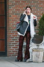ANYA TAYLOR-JOY Out and About in New York 02/14/2018