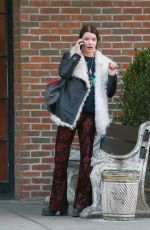 ANYA TAYLOR-JOY Out and About in New York 02/14/2018