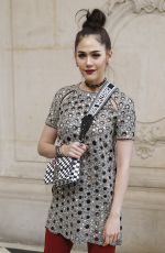ARAYA HARGATE at Christian Dior Show at Paris Fashion Week 02/27/2018