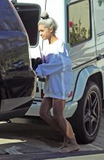 ARIANA GRANDE Out and About in Los Angeles 02/23/2018
