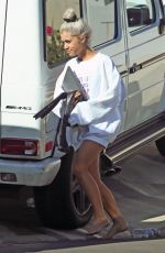 ARIANA GRANDE Out and About in Los Angeles 02/23/2018