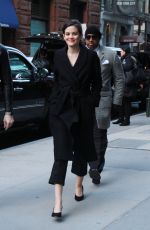 ARIEL MORTMAN Arrives at Build Series in New York 02/14/2018