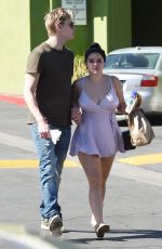 ARIEL WINTER and Levi Meaden Out in Los Angeles 02/16/2018