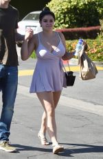 ARIEL WINTER and Levi Meaden Out in Los Angeles 02/16/2018