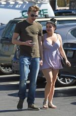 ARIEL WINTER and Levi Meaden Out in Los Angeles 02/16/2018