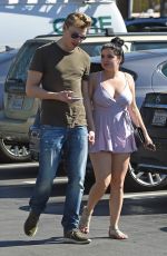 ARIEL WINTER and Levi Meaden Out in Los Angeles 02/16/2018