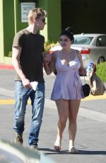 ARIEL WINTER and Levi Meaden Out in Los Angeles 02/16/2018