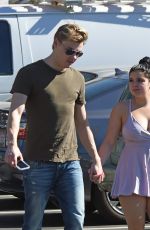 ARIEL WINTER and Levi Meaden Out in Los Angeles 02/16/2018