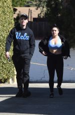 ARIEL WINTER in Tight Out Shopping in Los Angeles 02/24/2018