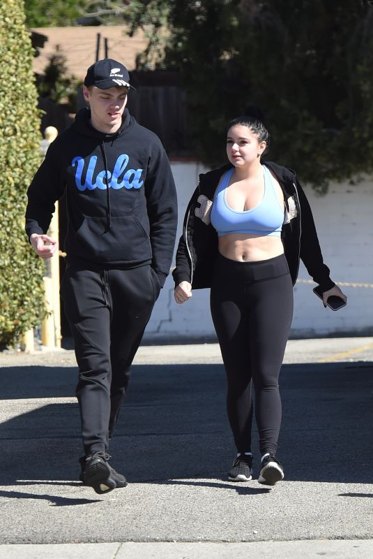 ARIEL WINTER in Tight Out Shopping in Los Angeles 02/24/2018