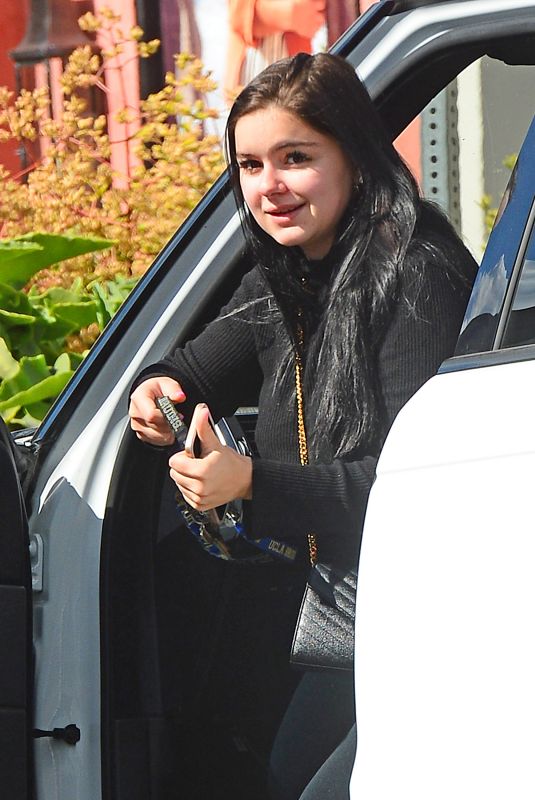ARIEL WINTER Leaves a Salon in Beverly Hills 02/13/2018