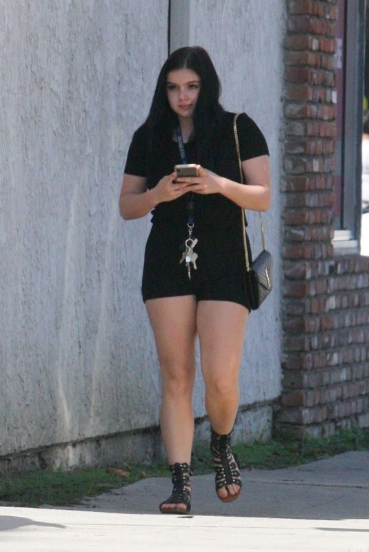 ARIEL WINTER Out and About in Los Angeles 02/10/2018