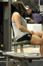 ARIEL WINTER Workout at a Gym in Los Angeles 02/08/2018