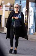 ASHLEE SIMPSON Arrives at a Gym in Los Angeles 02/20/2018