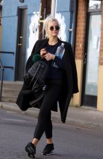 ASHLEE SIMPSON Arrives at a Gym in Los Angeles 02/20/2018