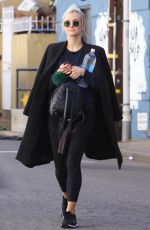 ASHLEE SIMPSON Arrives at a Gym in Los Angeles 02/20/2018