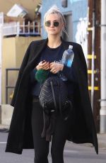 ASHLEE SIMPSON Arrives at a Gym in Los Angeles 02/20/2018