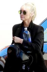 ASHLEE SIMPSON Arrives at a Gym in Los Angeles 02/20/2018